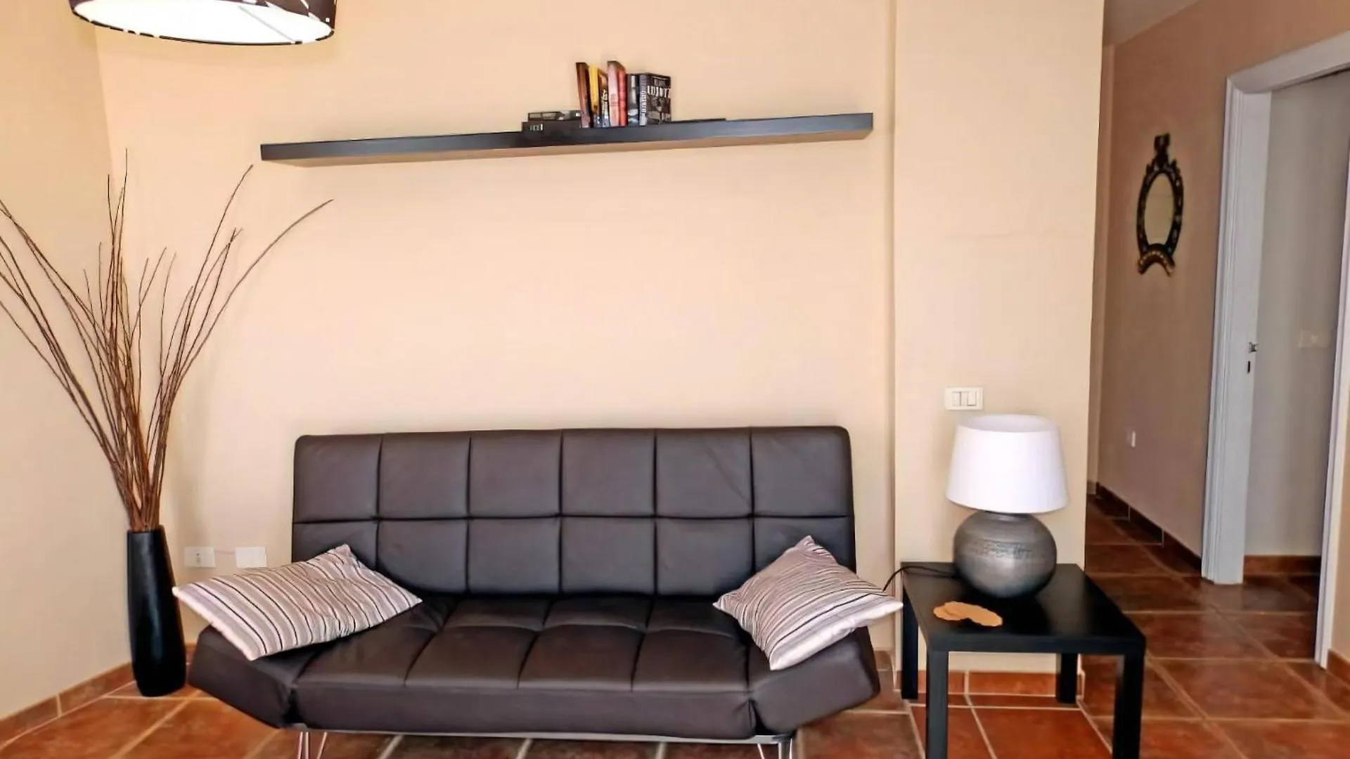 アパート Direkt Am Meer Gelegene Ferienwohnung Mit Balkon エル・メダノ